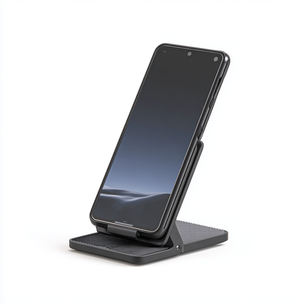 Kelura Foldable Desktop Phone Stand - Obsidian Black